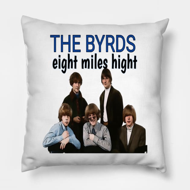 The Byrds Band Pillow by Kurang Minum Store