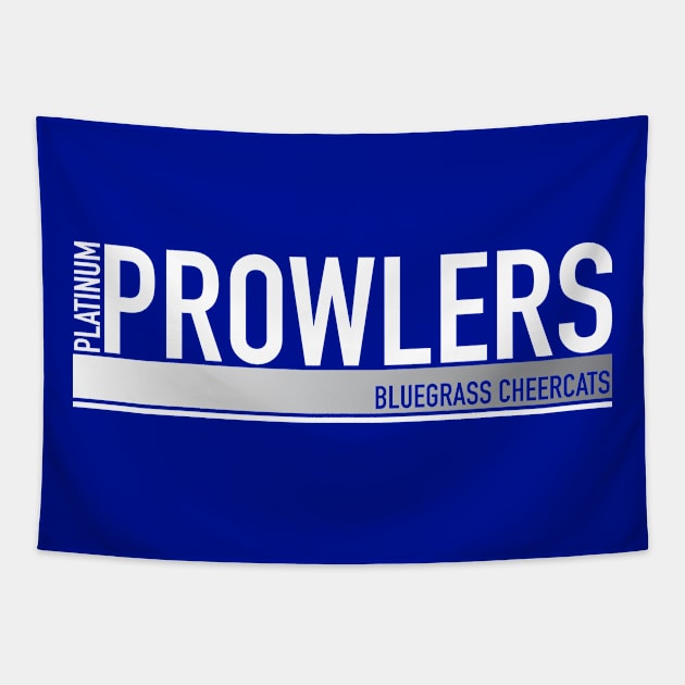 Platinum Prowlers - Athletic Style Tapestry by bluegrasscheercats