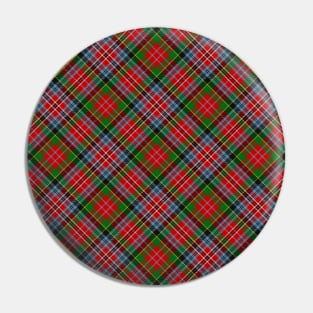 Clan MacPherson Tartan Pin