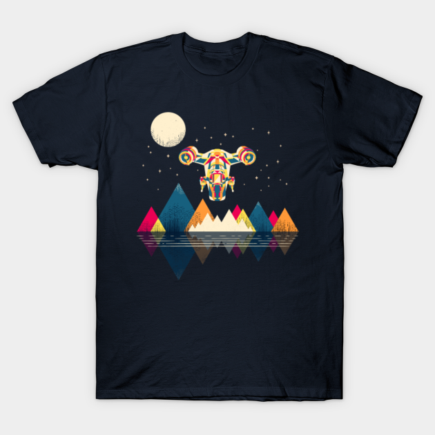 Abstract Razor - Mandalorian - T-Shirt