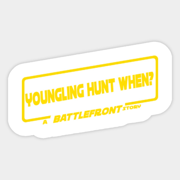 Star Wars Battlefront Fan Made Youngling Hunt Meme Shirt