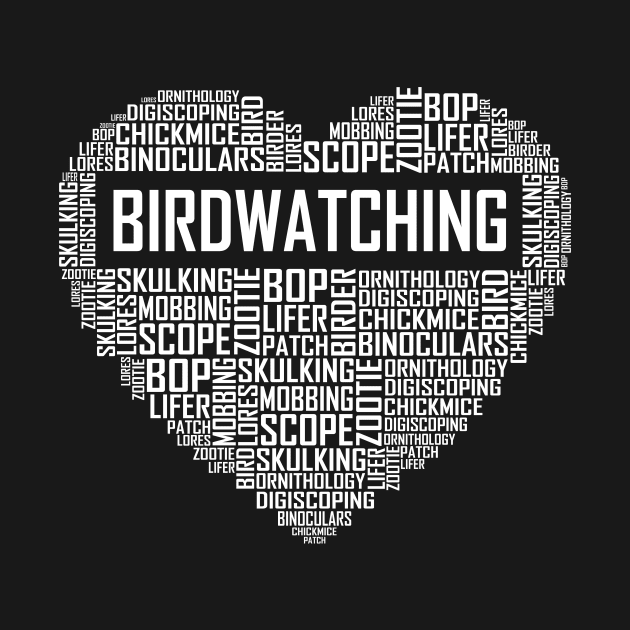 Birdwatching Heart by LetsBeginDesigns