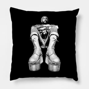 Marvin's Platform Boots Pillow