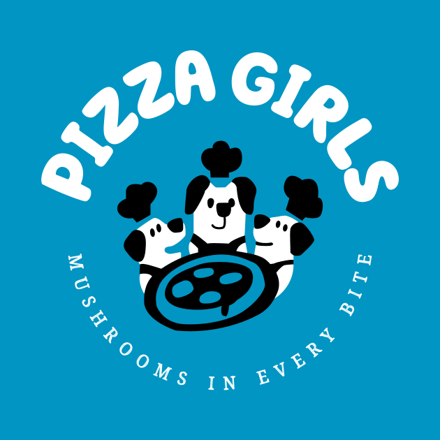 Pizza Girls by Cat Bone Design