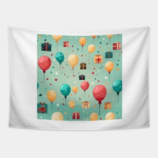 Happy Birthday Party Celebration Pattern 9 Tapestry