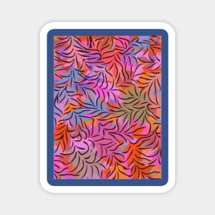 Colorful Autumn Foliage Magnet