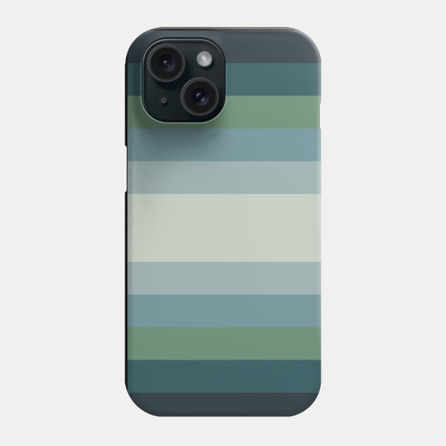 Green and Gray Pattern Phone Case by californiapattern 