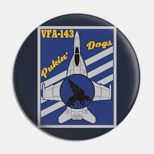 VFA-143 Pukin Dogs - F/A-18 Pin