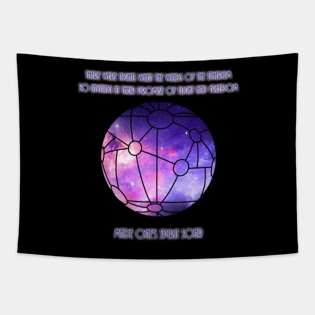 Etherium nights Tapestry by Shankie