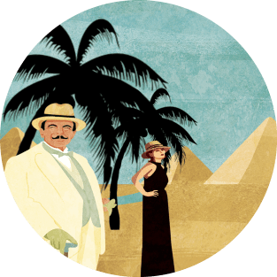 Death on the Nile Magnet