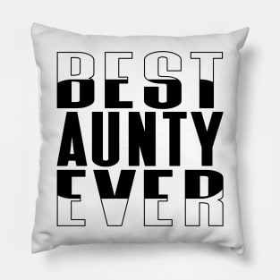 Best Aunty Ever Rounded Rectangle Pillow