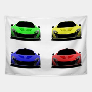 Mclaren P1 - X4 Cars Tapestry