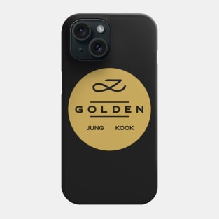 Jungkook Golden Phone Case