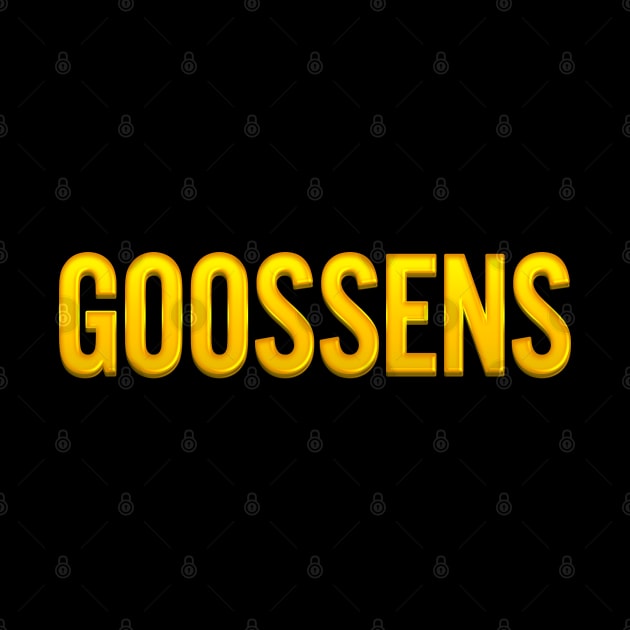 Goossens Family Name by xesed