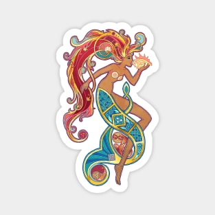 Ancient Mermaid Magnet