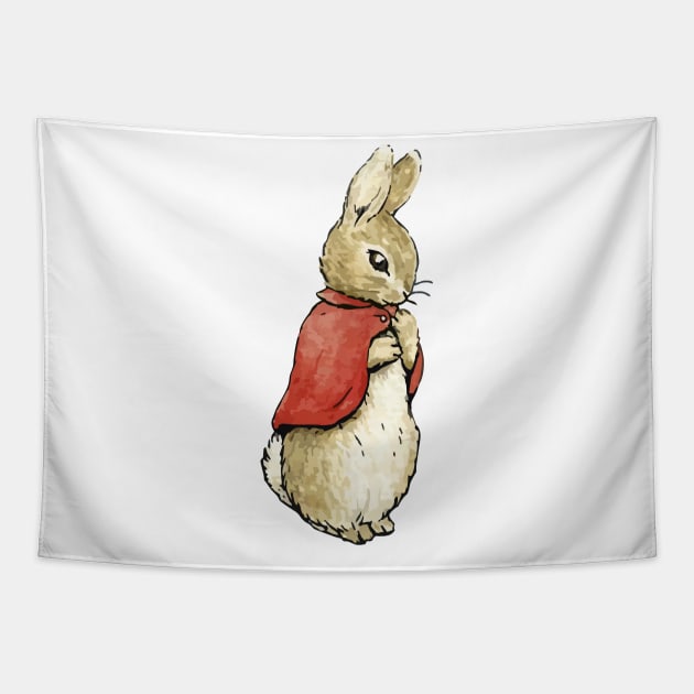 flopsy, mopsy, cottontail hi res vector Tapestry by goatboyjr