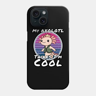 Cool Axolotl Phone Case