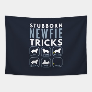 Stubborn Newfoundland Tricks - Dog Training Tapestry