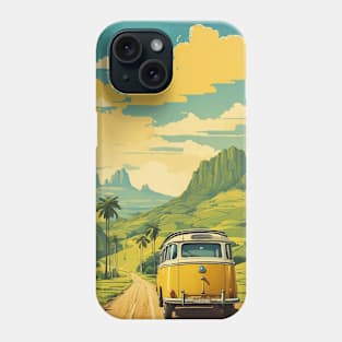 Goias Brazil Vintage Tourism Travel Poster Phone Case