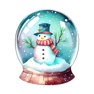 Christmas snow globe T-Shirt