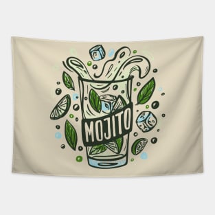 Mojito drink Tapestry