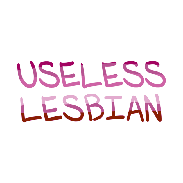 Useless Lesbian Pride by beethovenday