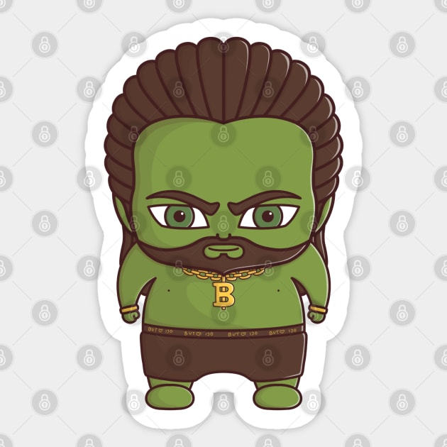 BUTO IJO THE HYPEBEAST MONSTER FROM INDONESIA - Cute Monster - Sticker ...