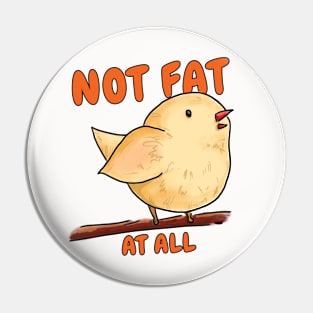 Not fat at all cute bird Pin