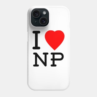 I Love NP (Newport) Phone Case