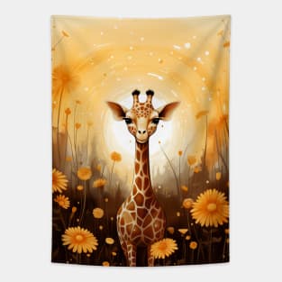 Beautiful giraffe Tapestry