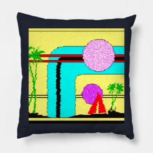 Tropical Heat wave Pillow