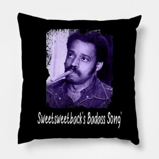 Sweetback's Style Chronicles Unleash the Badassery with Fashionable Flair Pillow