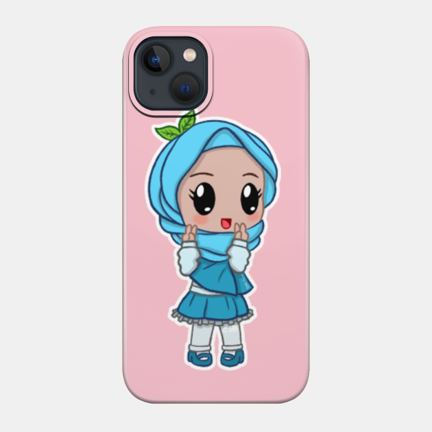 Cute Gacha Girl - Muslim - Phone Case