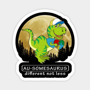 Au Somesaurus Different Not Less Magnet