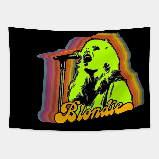 Blondie Retro Tapestry by AxLSTORE