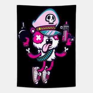 Pink Bang Yeti Tapestry