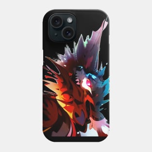 Demonic Wolf Left Wing Phone Case