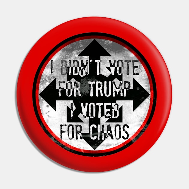 Voting Trump Pin by TheDaintyTaurus