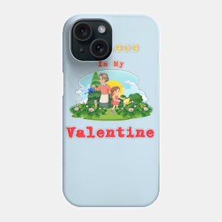 Niece's Joy Tee: Spread Happiness with Your Niece this Valentine's Day Phone Case