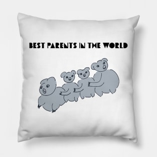 Best Parents in the World Pillow