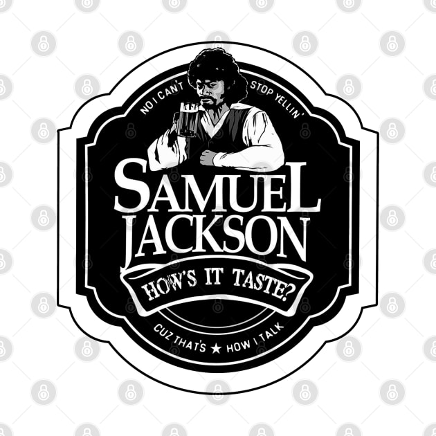 Samuel Jackson Beer by dandridan