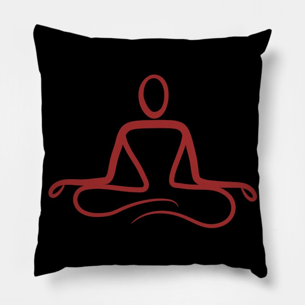 meditation Pillow by OMARMAH