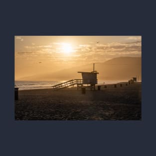 Beautiful Zuma Beach sunset, Malibu T-Shirt