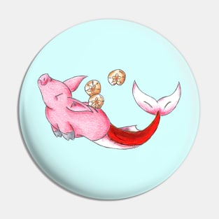 Piggybank of the Sea Pin