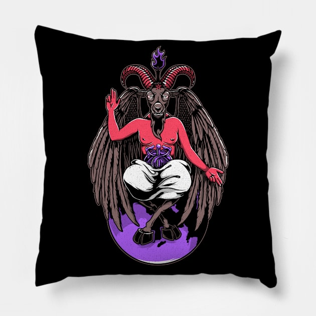 The Baphomet Pillow by iyung