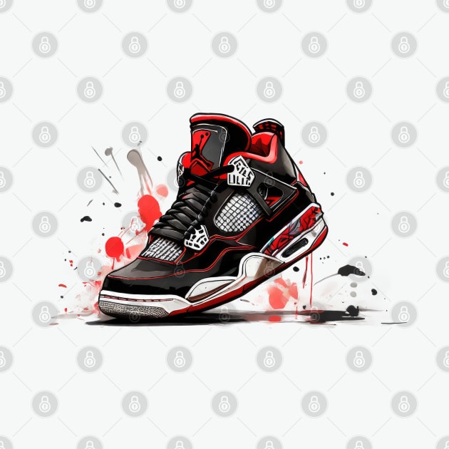 AJ 4 by Buff Geeks Art