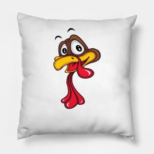 Thanksgiving Turkey Face Matching Family Costume Gift Kids Pillow
