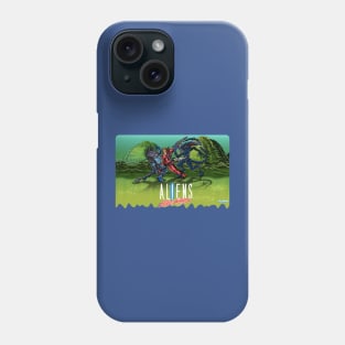 Aliens Hive Wars poster Phone Case