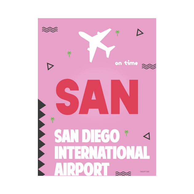 SAN San Diego airport by Woohoo