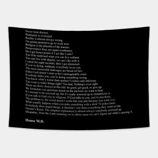 House MD Quotes Tapestry